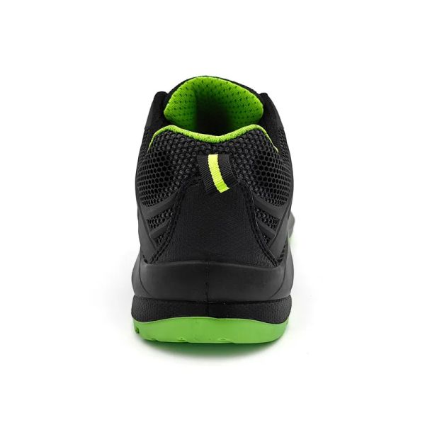 Calzado de trabajo ligero resistente al deslizamiento Calzado duradero de corte bajo