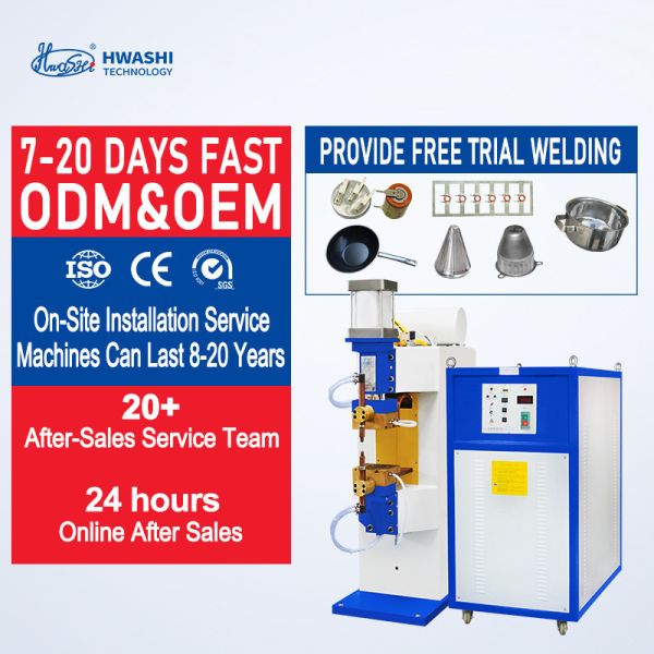 Кухонные принадлежности из нержавеющей стали Hwashi Машина для сварки сопротивления сварщика