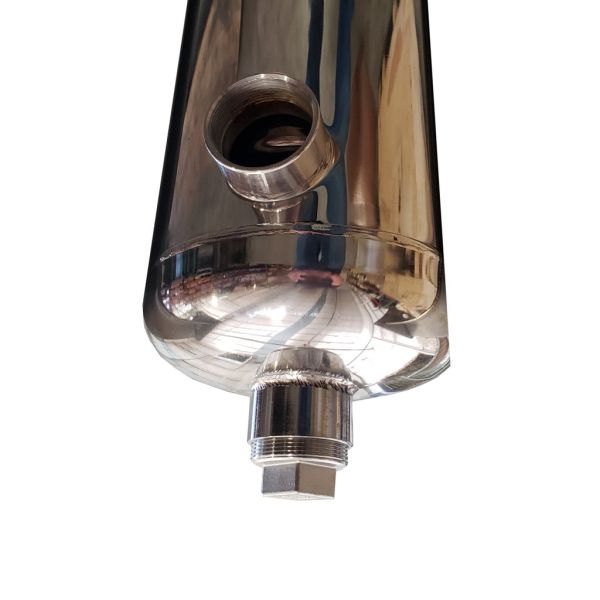 Stainless Steel Bag Filter Housing for Hotels 62KG Weight NPT Inlet 100 psi Pressure
