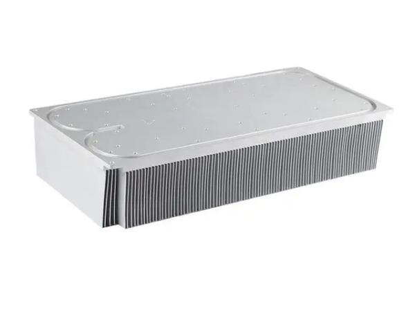 Customized Aluminum Skived Fin Heat Sink For Peltier Thermoelectric Cooler
