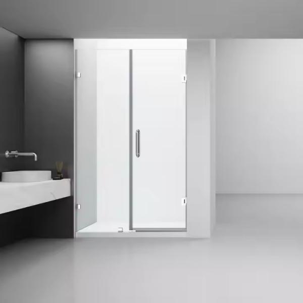 Frameless Design Easy Installation 8mm Double Glass Sliding Shower Door