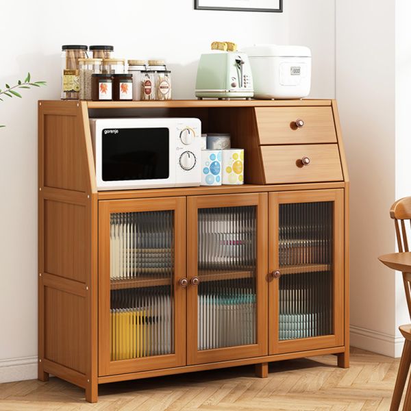 Mail Packing Coffee Bar Cabinet Kitchen Sideboard Accessories Sets Standing Storage for Dining Room