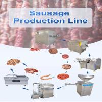 10kw Industrial Automatic Sausage Production Line For Natural Collagen Casings