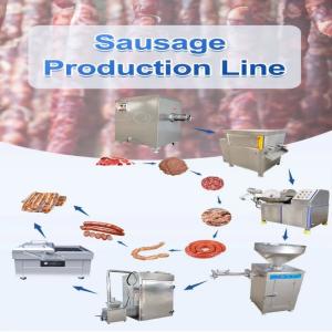 10kw Industrial Automatic Sausage Production Line For Natural Collagen Casings