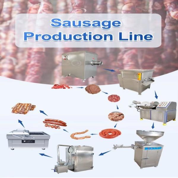 10kw Industrial Automatic Sausage Production Line For Natural Collagen Casings