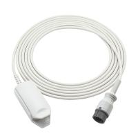 Ponta de prova reusável do sensor SpO2 PM-7000C PM-7000D 6 Pin Adult Finger Clip SpO2 de Zoncare