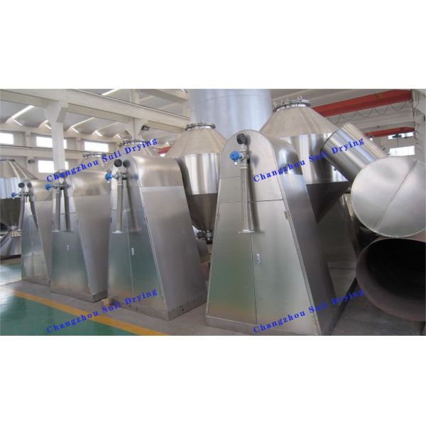 Lithium Iron Phosphate SZG Double Cone Rotary Vacuum Drying Machine Production Line Electric Heating