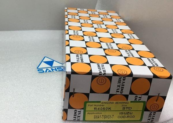 R4050K Daido Engine Bearings 6WA1-T / 6WG1-T Engine Connecting Rod Bearing For Excavator