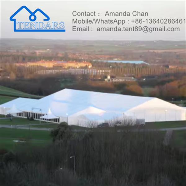 Outdoor Party Large Wedding Church Festival Tent  With Clear PVC Window