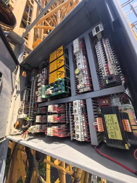 High-Performance Tower Crane MC120B for Heavy-Duty Lifting in Demanding Construction Environments