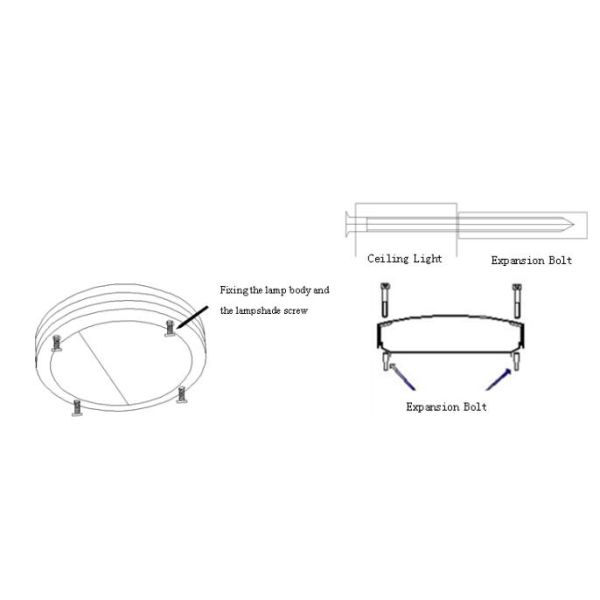 Aluminium Housing Ip65 Bulkhead Light Outdoor LED Ceiling Light PF>0.95