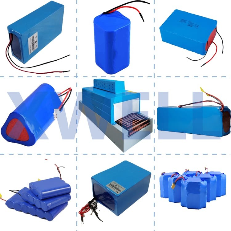 Оболочка 1000pcs/H 50Hz жары машины продукции 18650 блоков батарей