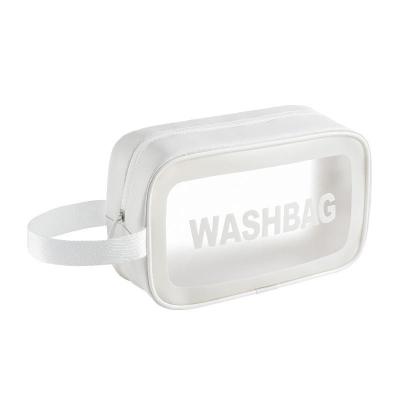 Waterproof PVC Transparent Travel Toiletry Bag Portable Make Up Organizer Cosmetic Case