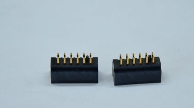 Header pH2.0 2*6 Pin with Column Vertical PCB Au 15u'' Plated Terminals