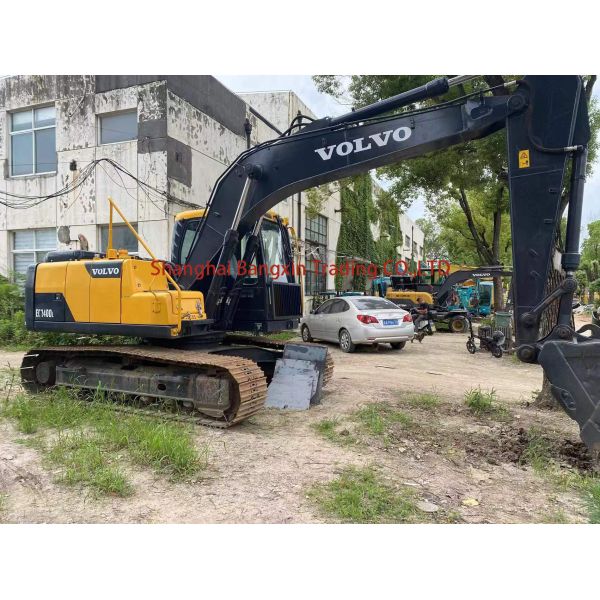 Original Hydraulic Backhoe Crawler Used Excavator VOLVO EC140 with Can We Inspection