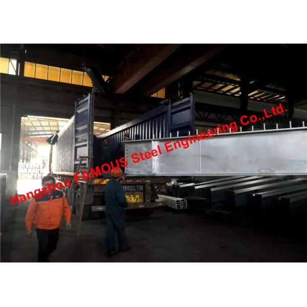 US American Standard Prefabricated Galvanized H Beam Structural Steel Fabrications