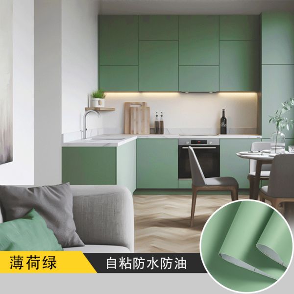 Anti Scratch Soft Touch Wallpaper 0.6m*50m Kitchen Wardrobe Stickers