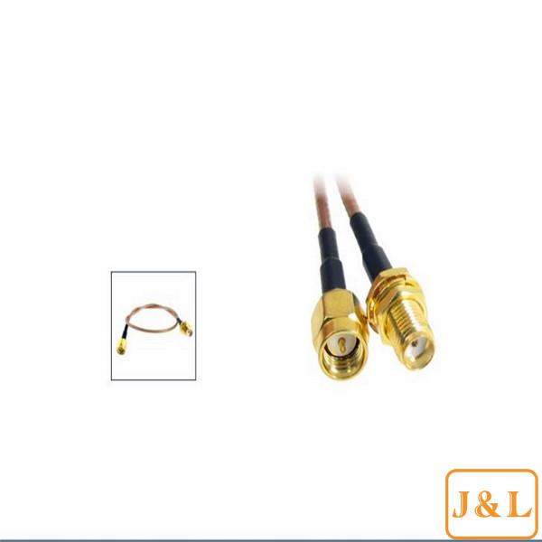 12.4 inch SMA male Plug to SMA female Jack RF Coaxial Coax pigtail Cable