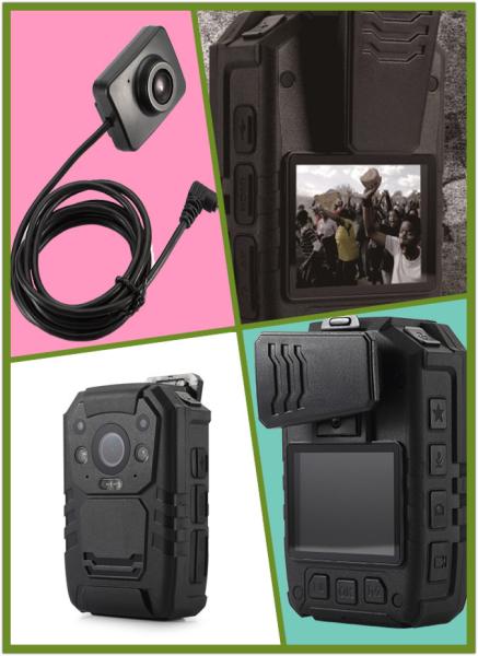 1296P Full HD Police Officer Body Camera 32 Megapixel , 32GB/64GB Record Storage