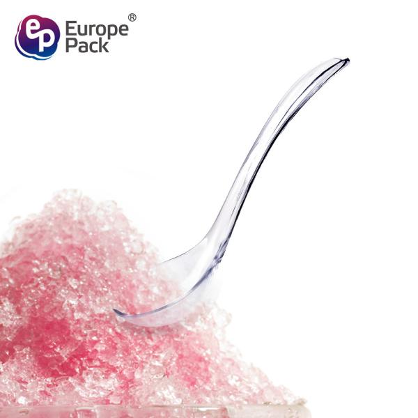 China manufacturer  long handle plastic disposable Ice Cream Spoons
