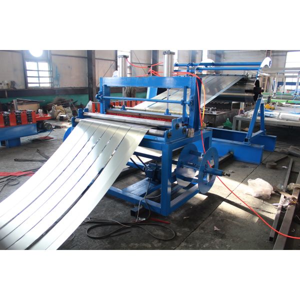 High Speed Steel Coil Slitter Slitting Producttion Line Machine With Hydraulic Uncoiler And Recoiler