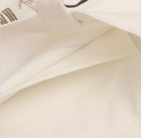 Canvas Grocery Shopping Bags with Handles Cloth Grocery Tote Bags organic cotton washable
