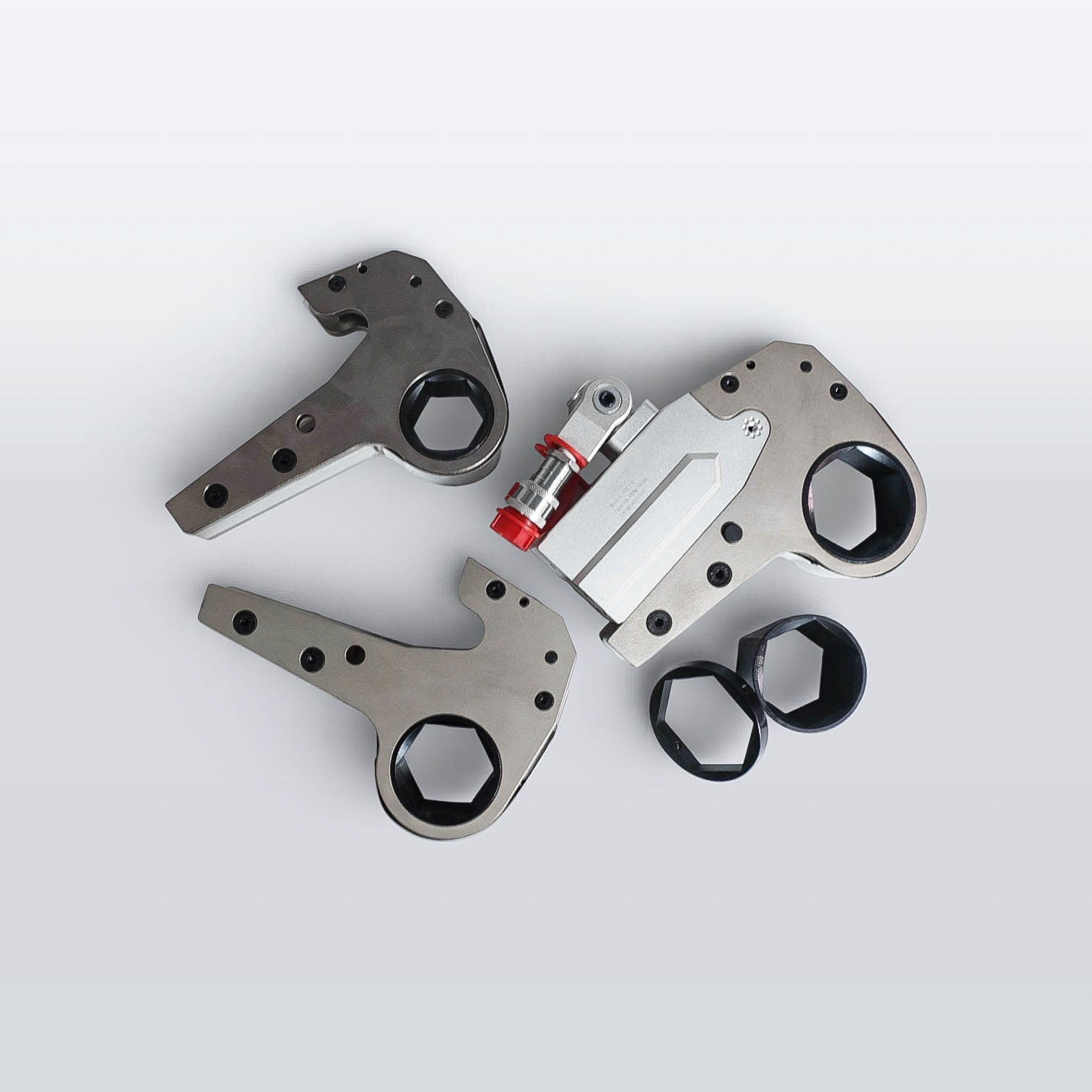 232NM To 44593NM Low Profile Hydraulic Torque Wrench 70MPa Pressure