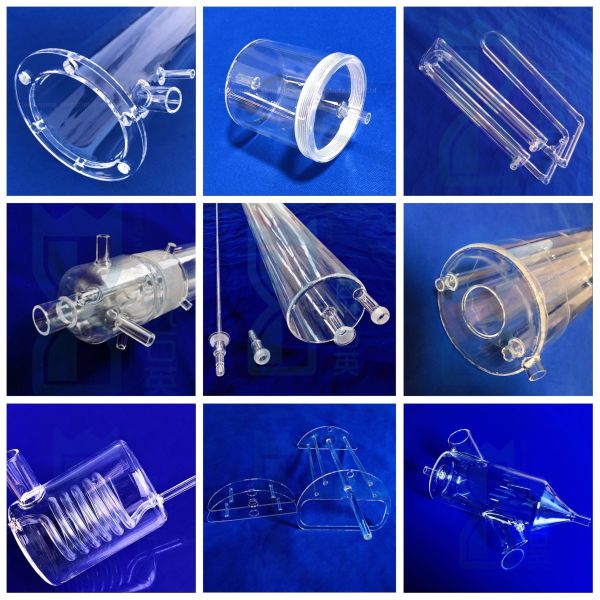 1100℃ working temperature Corrosion Resistant Quartz Test Tube High Temperature Resistant Laboratory Glass Tube