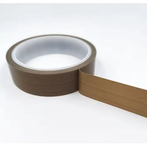 Fiberglass Reinforced PTFE Tape - High Temp Non-Stick For Heat Sealing