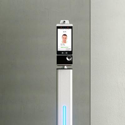 Reconhecimento facial Analisador de respiração montado na parede com sensor de célula de combustível importado de nível especial
