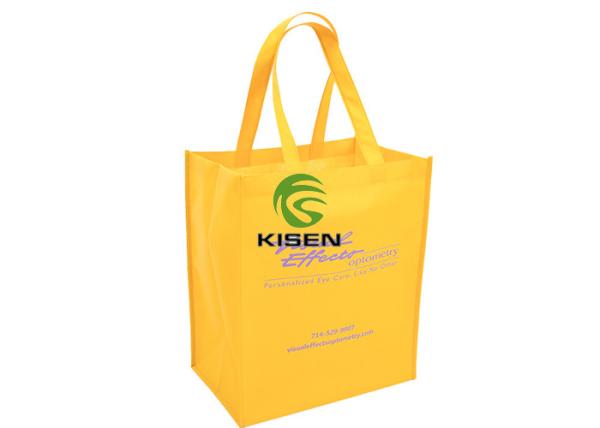 80 Gsm Non Woven Shopping Bag With Logo Multi Colors Silk Screen Printing