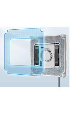 Water Tank Automatic Window Cleaner Robot 1.3kg Wall Cleaning Robot