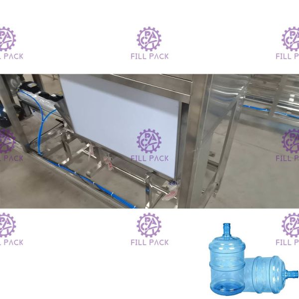 100BPH 3 Gallon Water Filling Production Line With Overflow Valve
