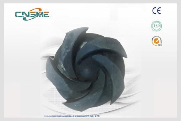 Corrosion Resistant Slurry Pump Parts Rubber Vertical Pump Impeller