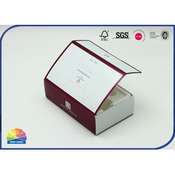 Конопля упаковывая обратную УЛЬТРАФИОЛЕТОВУЮ коробку складывая коробки для сути волос