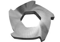Cuchillas de la máquina de la trituradora del OEM que cortan el eje del doble del metal antienvejecedor