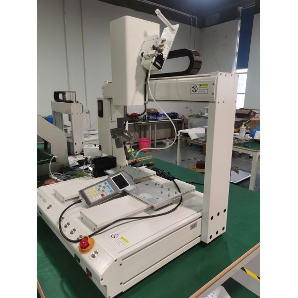 5 Axis Robotic Soldering Machine Double Y Platform PCB Depaneling Processing Equipment