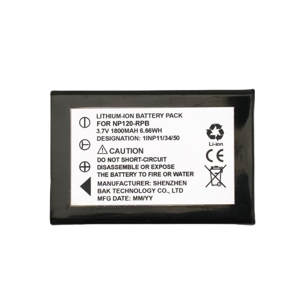 3.7V 1800mAh Li-ion Battery Pack for Electronics