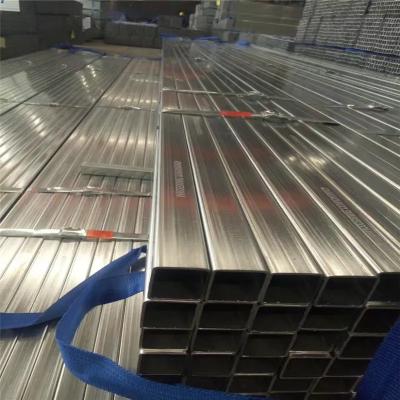 Z60g Galvanized Steel Rectangular Tube Seamless ASTM A106 10*30mm