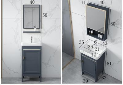800X30X800mm Bathroom Wash Basin Cabinet Living Room Wash Basin With Cabinet
