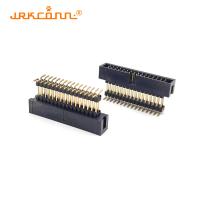 SMT 2mm Pitch Pin Box Connectors Double Row Header Brass Pour les PCB