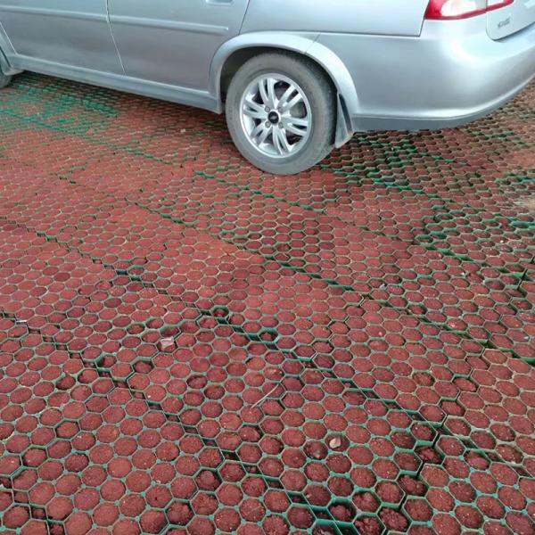 Ground Reinforcement Grids Gravel Plastic Grass Grid / Stabilizing Driveway Plastic Hexagonal Grass Grid