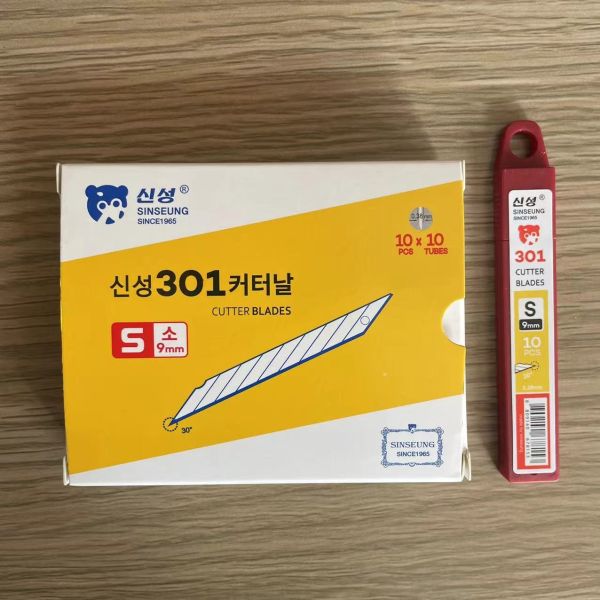 Premium Plastic 0.38mm 30 Degree Snap Off Blades Sk2 Carbon Steel 9 Segments