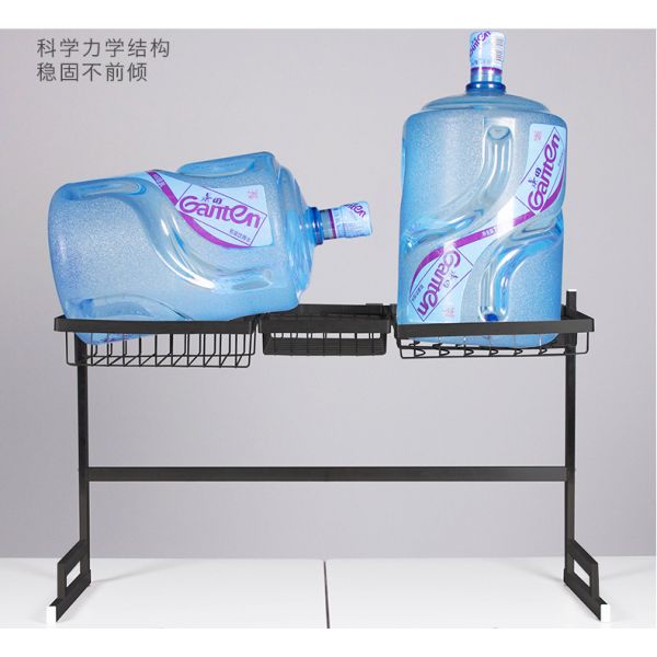 L65cm Steel Kitchen Basket Rack