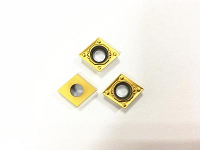 Excelente acabamento de superfície Cermet Turning Inserts Força de corte baixa Resistência à abrasão CCMT09T304