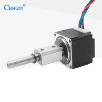 NEMA 8 moteur pas à pas à vis à bille 0,5A corps de 25 mm pour système de vision