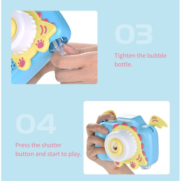 Сертификат CE игрушки EN71 камеры пузыря музыки света детей