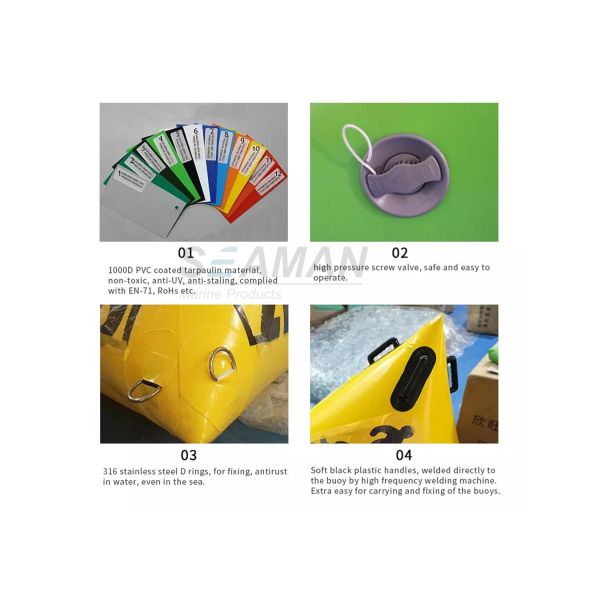 PVC Triangle Inflatable Marker Buoy