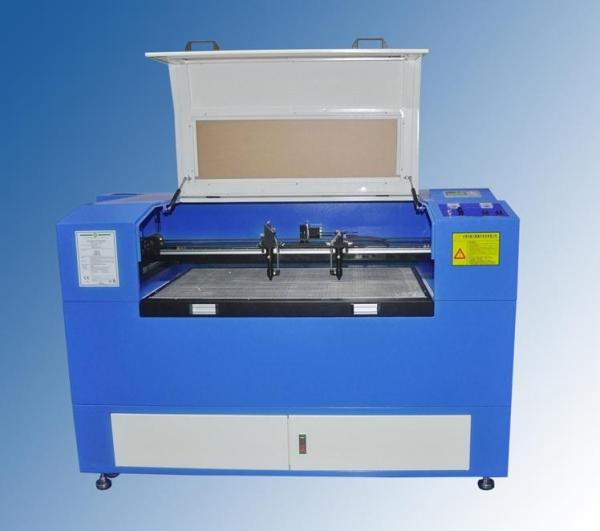 Máquina de grabado del corte del laser de la doble-cabeza del CO2 para el cuero, plástico, XGY-D960 de acrílico