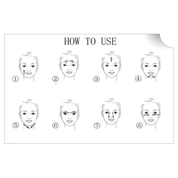 Xiuyan Jade Skin Care Jade Stone Facial Eye Therapy Skin Tightening Spa Wrinkle Remover Massager Face Roller With Flower Handle